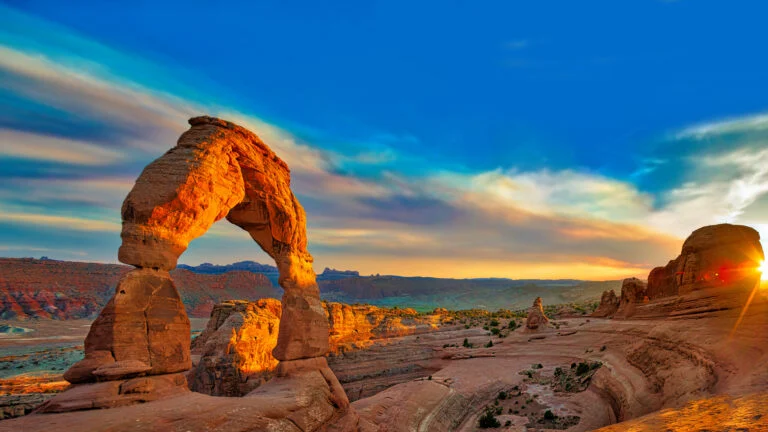 Southern Utah Red Rock Landscape